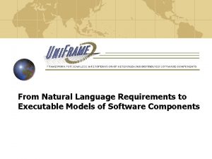 From Natural Language Requirements to Executable Models of