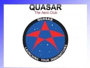 QUASAR The Aero Club WATER ROCKET Flight of