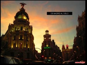 DE MADRID AL CIELO Plaza de Cibeles Palacio