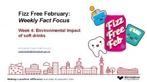 Fizz Free February Weekly Fact Focus Week 4