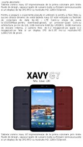 scurta descriere Tableta Vonino Xavy G 7 impresioneaza