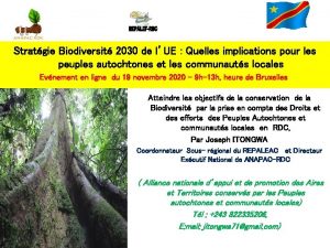 Stratgie Biodiversit 2030 de lUE Quelles implications pour