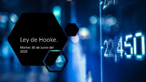 Ley de Hooke Martes 30 de Junio del