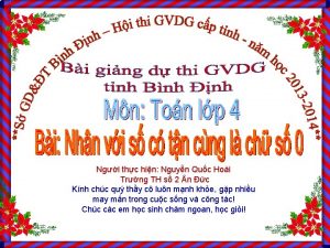 Ngi thc hin Nguyn Quc Hoi Trng TH Ngi thc hin Nguyn Quc Hoi Trng TH