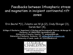 Feedbacks between lithospheric stress and magmatism in incipient