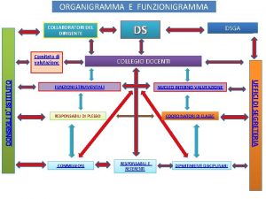 ORGANIGRAMMA E FUNZIONIGRAMMA COLLABORATORI DEL DIRIGENTE COLLEGIO DOCENTI