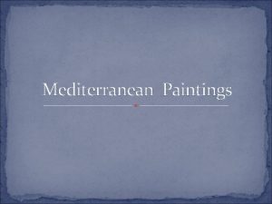 Mediterranean Paintings Biography of Salvador Dali Salvador Dal