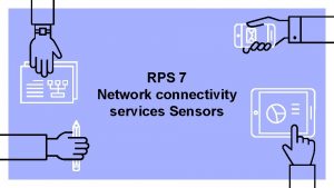 RPS 7 Network connectivity services Sensors KELOMPOK 2