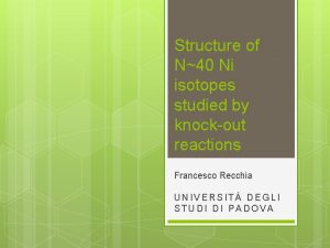 Structure of N40 Ni isotopes studied by knockout