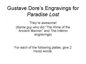 Gustave Dores Engravings for Paradise Lost Theyre awesome