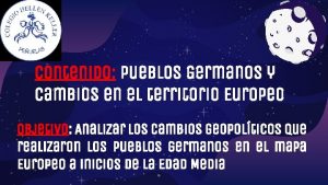 Contenido Pueblos Germanos y cambios en el territorio