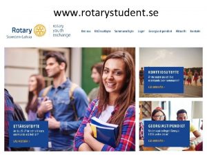 www rotarystudent se Vnner fr livet Kulturella upplevelser