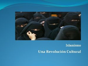 Islamismo Una Revolucin Cultural El legado de Sayyid