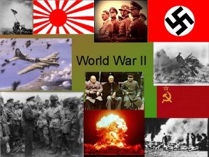 World War II Causes Of World War II