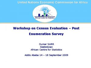 United Nations Economic Commission for African Centre for