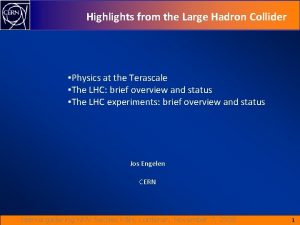 Highlights from the Large Hadron Collider Physics at