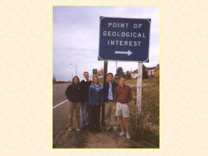 TELLING TIME GEOLOGICALLY UNCONFORMITIES Not all the rocks