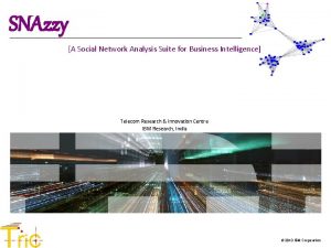 SNAzzy A Social Network Analysis Suite for Business