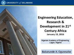 Engineering Education Research Development in 21 st Century