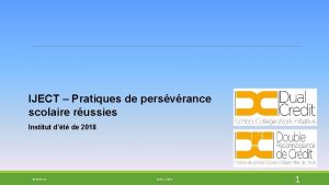 IJECT Pratiques de persvrance scolaire russies Institut dt