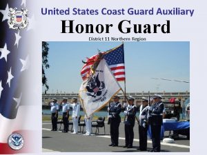 United States Coast Guard Auxiliary Honor Guard District