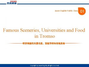 Jason English Public Class 01 Famous Sceneries Universities