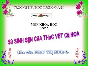 TRNG TIU HC CNG GIN I MN KHOA