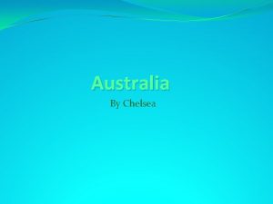 Australia By Chelsea Map of AUSTRAILIA HEMISPHERES Australia