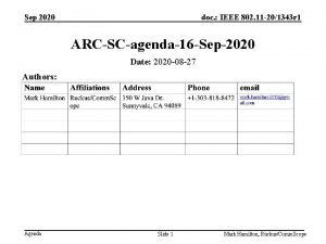 Sep 2020 doc IEEE 802 11 201343 r