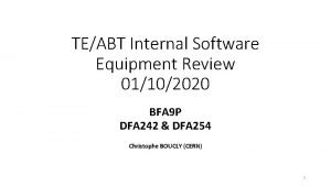 TEABT Internal Software Equipment Review 01102020 BFA 9