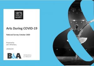 Arts During COVID19 National Survey October 2020 Prepared
