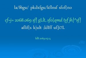 laf 6 gu pkdxfgukflnsf sfofno cfj 2068 069