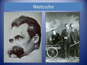 Nietzsche Nietzsche contexte historique Europe avant 1914 La