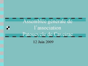 Assemble gnrale de lassociation Patoucycle de Caveirac 12