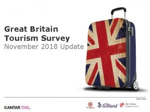 Great Britain Tourism Survey November 2018 Update TNS