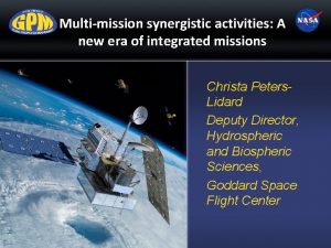 Multimission synergistic activities A new era of integrated