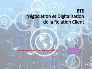 BTS Ngociation et Digitalisation de la Relation Client