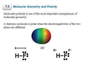 7 2 Molecular Geometry and Polarity Molecular polarity