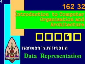 162 32 Introduction to Computer Organization and Architecture