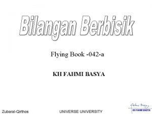 Flying Book 042 a KH FAHMI BASYA Alquran