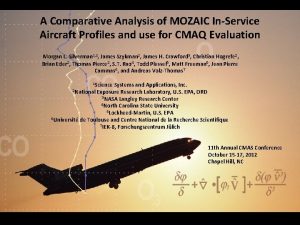 A Comparative Analysis of MOZAIC InService Aircraft Profiles