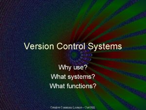 Version control systems industry