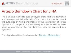 The art of technology artezio com Artezio Burndown