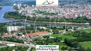 Nivre Cher Carte de la rgion AuvergneRhneAlpes Sane