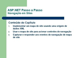 ASP NET Passo a Passo Navegao em Sites