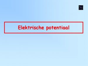 Elektrische potentiaal arbeid verplaatsing agv kracht W J