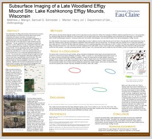 Subsurface Imaging of a Late Woodland Effigy Mound