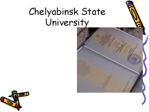 Chelyabinsk state university