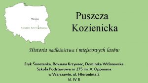 Puszcza Kozienicka Eryk mietanka Roksana Krzywiec Dominika Winiewska