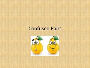Confused Pairs Accept or Except Accept to take